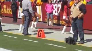 Washington Redskins Cheerleaders October 19 2014 [upl. by Negroj]