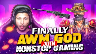 Finally Awm God Join 🤝 Nonstop Gaming Guild 😱 Nonstop Shocked On Live 🥵Garena Free Fire 🔥 [upl. by Averill]