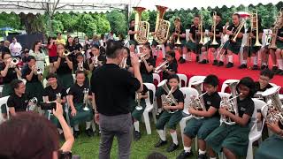 Rosyth School Band Istana Open House Part 2  2019 [upl. by Urbana]