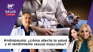 Andropausia ¿cómo afecta la salud y el rendimiento sexual masculino  Salud y Algo Más [upl. by Azar]