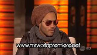 Lenny Kravitz  Interview  Lopez Tonight  Part 2 [upl. by Uhthna]