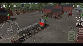 Drive To Ebersberg Agriculture Farm Universal Truck Simulator Gameplay 🎮 [upl. by Kall]