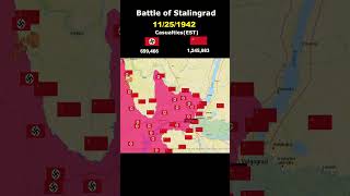 Battle of Stalingrad russia germany sovietunion map animation history worldwar2 stalin [upl. by Henrie855]