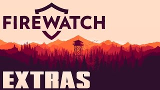 Firewatch  Extras amp Alternate Ending [upl. by Eocsor530]