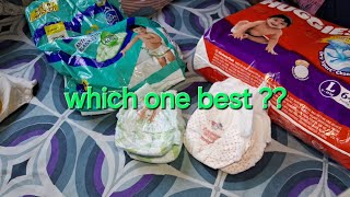 huggies pant vs pampers pant । huggies pant diapers reviews। best diaper pants for babies in india [upl. by Kirt]