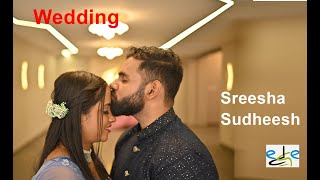 SREESHA MENON SUDHEESH NAIR WEDDING LIVE [upl. by Burnard966]