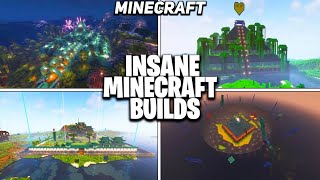 Minecrafts Most INSANE Worlds and Builds [upl. by Corabel]