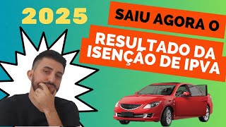 IPVA COMO CONSULTAR NO SIVEI O RESULTADO DO PEDIDO DE ISENÇÃO DE IPVA PARA PCD AUTISTA em 2025 [upl. by Aldridge]