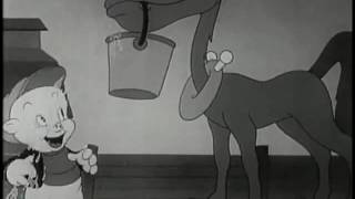 Looney Tunes Porkys Prize Pony 1941 cartoon OldTv Cartoons [upl. by Eiramrefinnej]