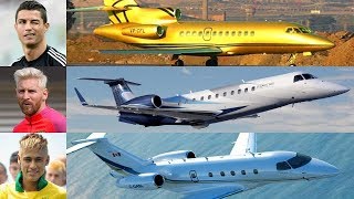 7 Jets Privés Les Plus Chers Et Luxueux Des Footballeurs Célèbres [upl. by Elyr]