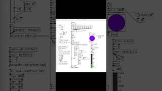 Automatic KarplusStrong Synth in PureData Shorts electronicmusic synthesis [upl. by Anoj]