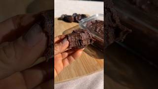 Healthy Fudge made with 3 ingredients full recipe in description [upl. by Shiekh981]