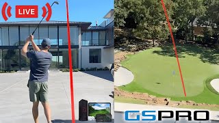 Live Streaming Until I Get A Hole In One Over Bryson DeChambeaus House [upl. by Milah]