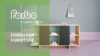 Furniture Linoleum  Forbo Flooring Systems [upl. by Skardol]