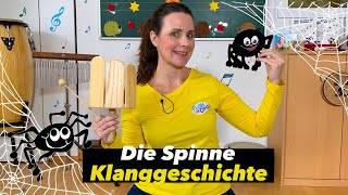 quotDie Spinnequot  KLANGGESCHICHTE  Kita amp Grundschule  Musik für Kinder  Floh im Ohr TV [upl. by Ocinemod953]