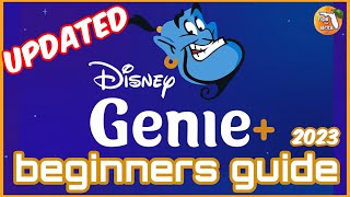 Disney Genie Plus Explained a complete beginners guide to Genie 2023 [upl. by Einnal695]