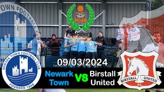 Newark Town 31 Birstall United United Counties League Division 1 09032024 4K [upl. by Colston]