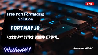 Lifetime Free Port forwarding without Router Portmapio Remote Acess Trojan [upl. by Rebmyk]