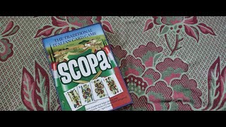 Scopa Italian Traditional Card Game Unboxing [upl. by Llenral955]