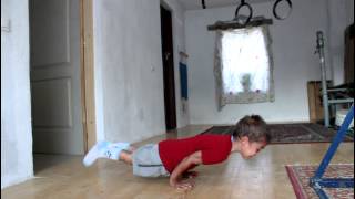 Claudio Stroe 90 degree pushups [upl. by Gnes447]