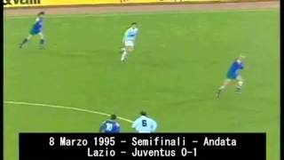 Gran goal di Ravanelli contro la Lazio [upl. by Neerak224]