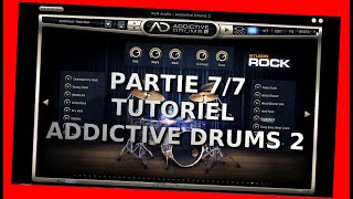 Addictive Drums 2  Tutoriel 77 Dernière partie  Partie 77 Le menu quotInformationtquot  fr [upl. by Narhem819]