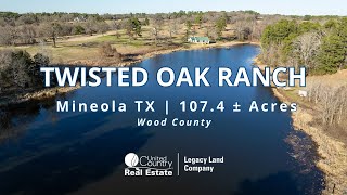 Magnificent TX Ranch with 2 Homes amp 2 Lakes Near Mineola [upl. by Kapeed]