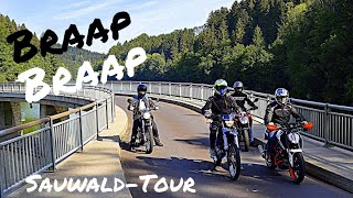 Motorradtour in den Sauwald mit 125ccm Motorrädern [upl. by Urban295]