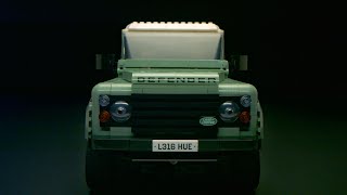 LEGO Land Rover Classic Defender 90  Designer Video [upl. by Avlem]