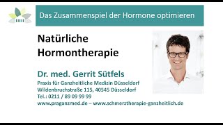 Natürliche Hormontherapie  Das Zusammenspiel der Hormone optimieren [upl. by Ettelegna203]