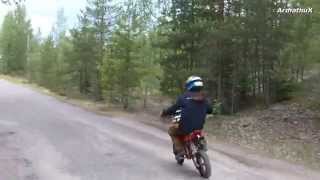 Stomp Pitbike KZR 140ccm  Sweet backsoundz [upl. by Naud785]