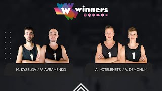 Winners Beach Volleyball Men M Kyselov  V Avramenko  A Kotelenets  V Demchuk 25092024 [upl. by Meyers]