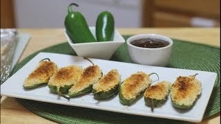 Bursting Baked Jalapeno Poppers Video Recipe by Bhavna [upl. by Vidovic]