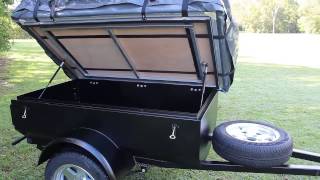 Motorcycle Camper Trailers Brisbane [upl. by Salvatore]