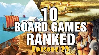 10 Board Games Ranked  Episode 23 [upl. by Annawek]