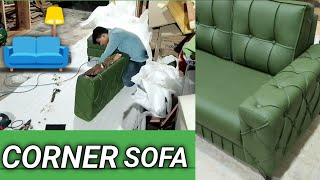 diy corner sofa  modern colour sofa  stylish tranding design 🔥🇮🇳  rksofafurniture0007 [upl. by Cecile]