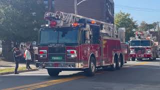 Port Chester Fire Department 200th Anniversary Parade Part 1 [upl. by Anayaran]