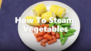 How to Steam Vegetables [upl. by Nolyarb806]