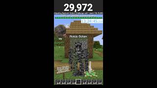 DAY12 Attacking Bedrock Golem Challenge until I reach 30000 Subscribers minecraft minecraftlive [upl. by Behnken]