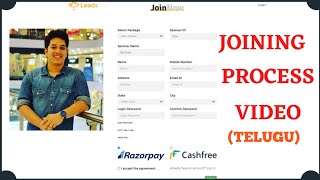 Leadsark Joining Process Video in Telugu  Leadsark 30 Updated Video  Best Affiliate Marketing [upl. by Idnod]