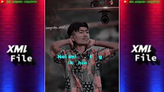 xed Lee song  new XML 🥀🥀 Manipuri song Sakthiba k edit [upl. by Javier235]