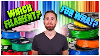 The 5 Filament Types You Need to Know And What Theyre Good For [upl. by Starlin175]