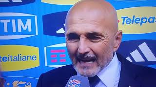 Luciano Spalletti intervista post BelgioItalia 01 🇧🇪🇮🇹 quotSpalletti Arrabbiatoquot 😡😤 [upl. by Enellij]