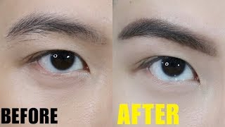 Easy Eyebrow Tutorial  Trim for Beginner  MENS GROOMING MAKEUP  男仕畫眉修眉  ISSAC YIU [upl. by Calder]