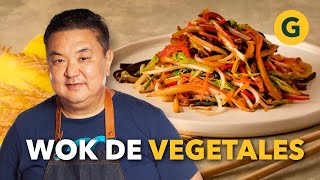 WOK de VEGETALES 🥕 PLATO RICO NUTRITIVO y SALUDABLE por Iwao Komiyama  El Gourmet [upl. by Baird]