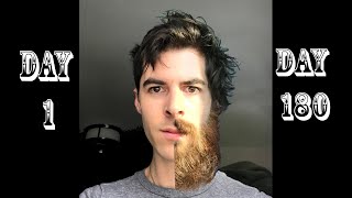 Six Month BEARD Timelapse in Lockdown [upl. by Dorri519]