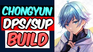 F2P CHONGYUN DPSSUPPORT BUILD GUIDE  Chongyun Genshin Impact [upl. by Arvid]