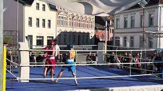 Ilyas Ismailov Boxclub Redtel rot vs Rocco Leitmann blau Schwerin [upl. by Anairt]