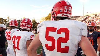 Naperville Central football takes home another exciting crosstown win over Naperville North [upl. by Ecnatsnok2]