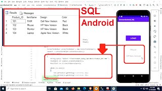 Android Tutorial  How to Connect Android Studio with SQL Server Database  swift learn [upl. by Adnerol]